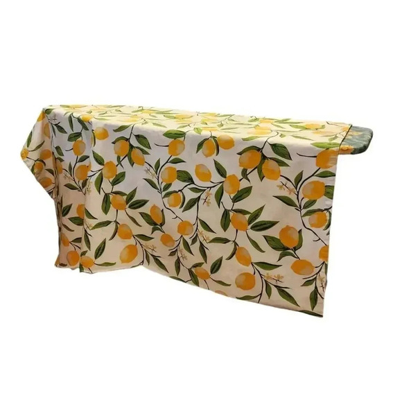 Source Unknown Other - Lemon Yeĺlow 80 X 60 Large Tablecloth